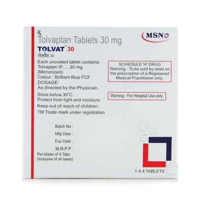 Tolvat 30mg Tablet 4'S - Hyponatremia