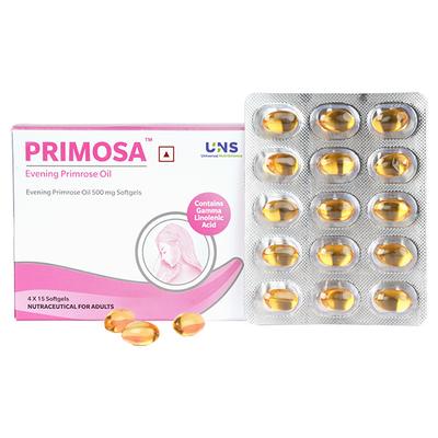 Primosa 500 mg Softgels 15's - Nutritional Supplements