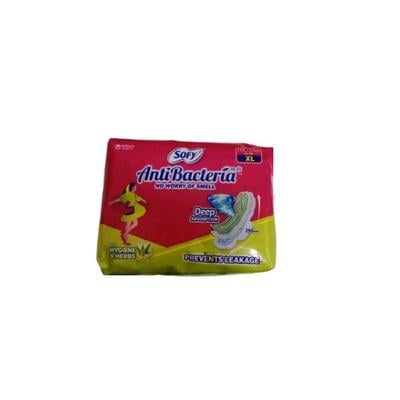 Sofy Antibacteria Deep Absorption Pads (XL) - Slim 7's - Sanitary Napkins