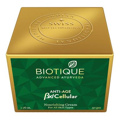 Biotique Nature'S Cell Golden Age Repair Concentrate Bxl Saffron Cream 50 Gm - Dark Circle & Wrinkle Busters