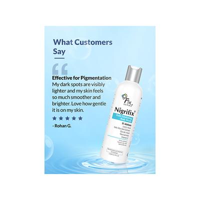 Fixderma Nigrifix Exfoliating Body Wash With Niacinamide Acid Gentle Shower Gel Women & Men 200 ml - Shower Gels & Body Wash