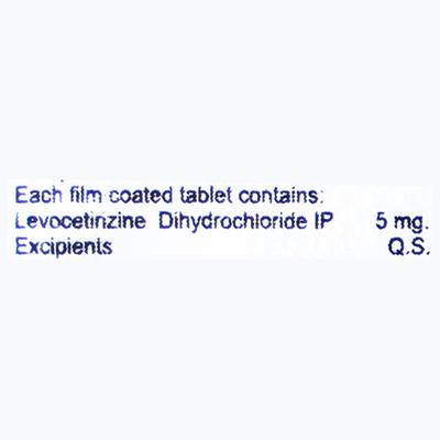 LEVOLER 5 Tablet 10's - Allergies-Ant