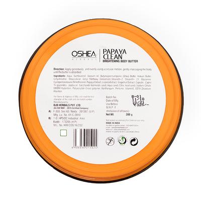 Oshea Herbals Body Butter - Papayaclean 200 gm - Lotions & Creams