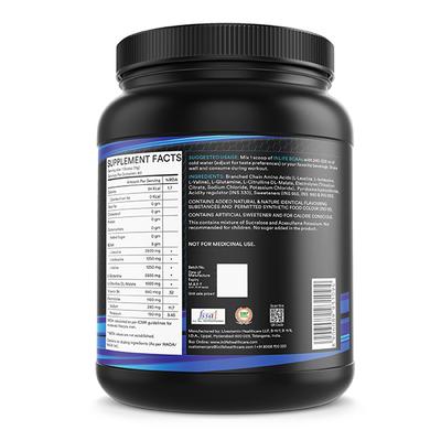 INLIFE BCAA Powder Orange Flavor 450 gm - Bcaa Supplements