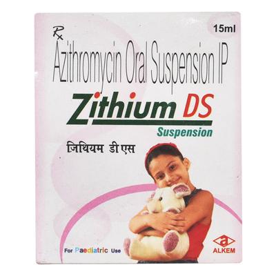 Zithium DS 200mg Suspension 15ml - Bacterial Infections-Mac