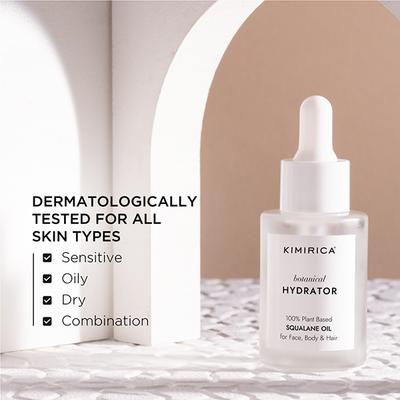 Kimirica Squalane Oil, 100% Plant-based Botanical Hydrator for Face, Body and Hair 30 ml - Creams/Oils/Lotions