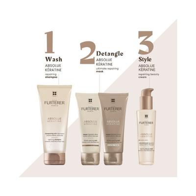 Rene Furterer Absolue Keratine Ultimate Repairing Mask Fine to Medium Hair 100 ml - Conditioners