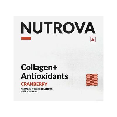 NUTROVA COLLAGEN + ANTIOXIDANTS CRANBERRY Sachet 30's - Supplements-Vam
