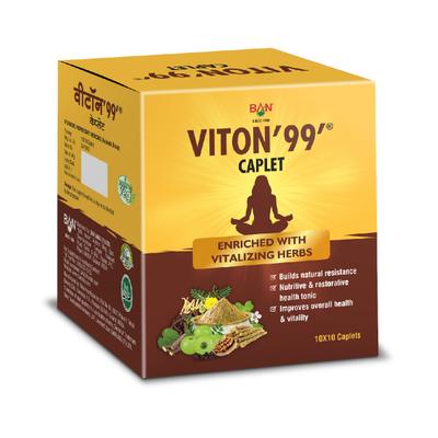 Ban Labs Viton 99 Caplet (Pack of 10 x 10's) - Speciality Medicines