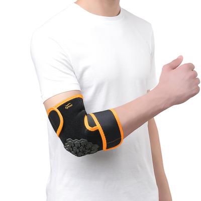 Tynor Elbow Wrap Neoprene - Black & Orange (Universal) 1's - Arm/Elbow Supports