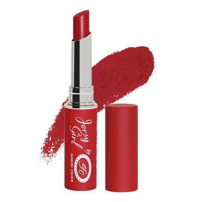 Fashion Colour Jersy Girl Kiss Proof No Transfer Lipstick, 8 Dull Red 2 gm - Lipsticks