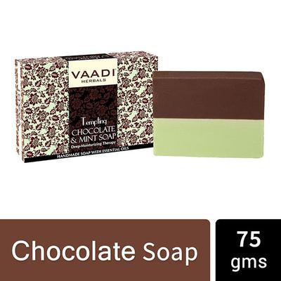 Tempting Chocolate & Mint Soap - Deep Moisturising Therapy 75 gm - Soaps