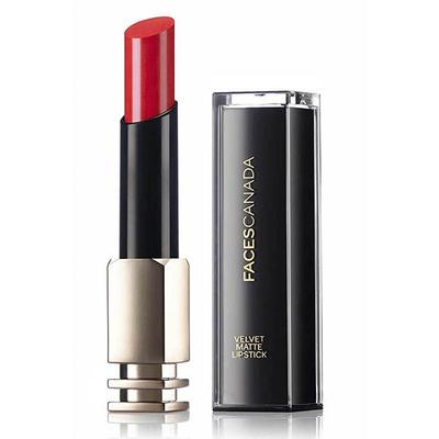 Faces Canada Velvet Matte Lipstick Crimson 07 3.5 Gm - Lipsticks
