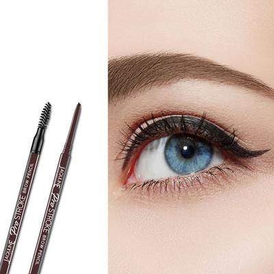 Jaquline USA Pro Stroke Eyebrow Pencil Brown 0.35 gm - Eyebrow Pencils & Enhancers