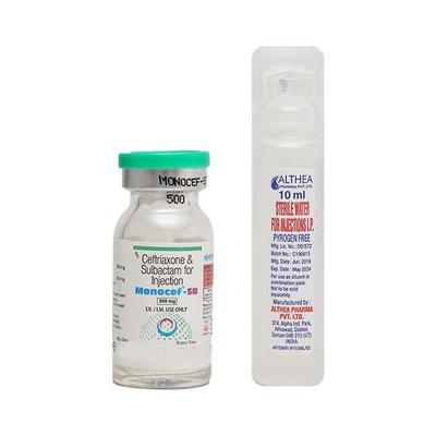 Monocef SB 500/250mg Injection 1's - Bacterial Infections-Cep