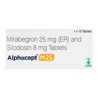 ALPHACEPT M 25 Tablet 10's - Bladder And Prostate Disorders-Dru