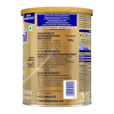 Aptamil C-ProteQ Infant Formula for babies with synbiotics (Tin) (From Birth to 6 months) 400 g - Baby And Infant Supplements