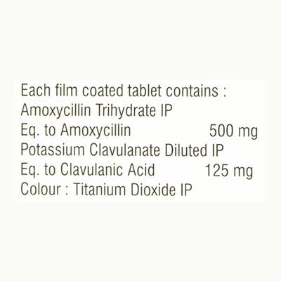 MOXILINK C 625 Tablet 10's - Bacterial Infections-Pen