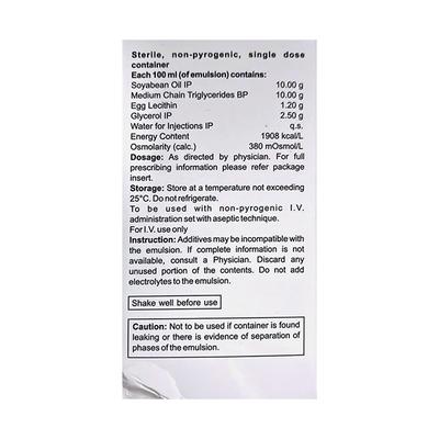 CELEPID MCT LCD 20% Infusion 250ml - Supplements-Par