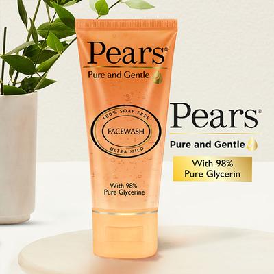 Pears Pure And Gentle Daily Cleansing Facewash 150 gm - Face Moisturizers