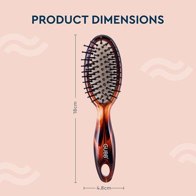 GUBB Oval Cushion Hair Brush - Small 120 gm - Hair Brushes