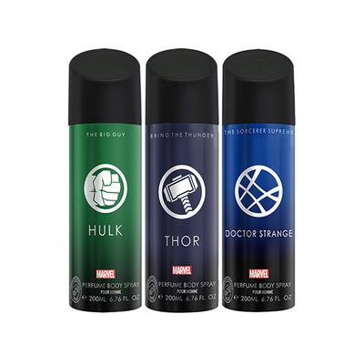 Marvel Doctor Strange, Hulk And Thor Perfume Body Spray Combo 1's - Men Deodorants/Roll-Ons