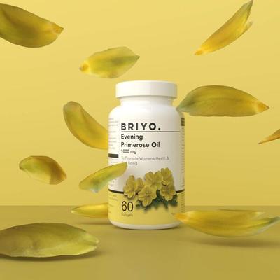 Briyo Evening Primrose Oil 1000 mg Softgel 60's - Women Health