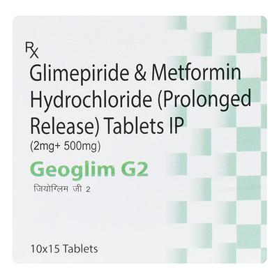 GEOGLIM G2 Tablet 15's - Diabetes-Ant