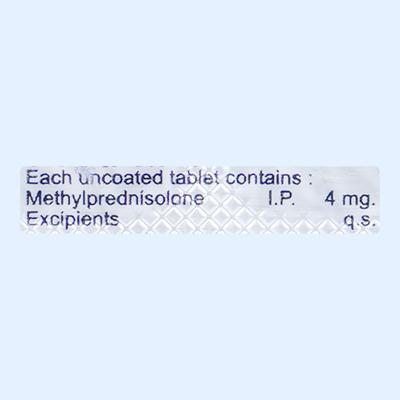 PRED M 4 Tablet 10's - Hormonal Therapy-Cor