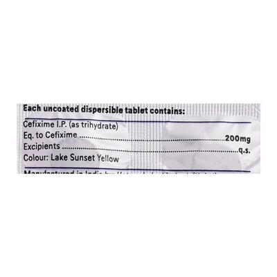 Redicate 200mg Tablet 10'S - Bacterial Infections-Cep