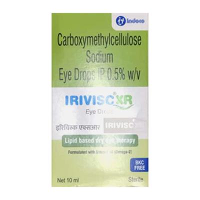 IRIVISC XR BKC FREE Eye Drops 10ml - Eye conditions-Oth