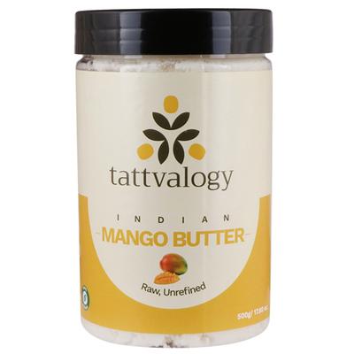 Tattvalogy Indian Mango Butter Raw Unprocessed & Unrefined 500 gm - Body Butter