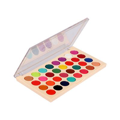 Half N Half 32 Colour Metal Crush Eyeshadows, Multicolor - 02 36 gm - Eye Shadow Palettes