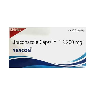 YEACON 200 Capsule 10's - Fungal Infections-Anf
