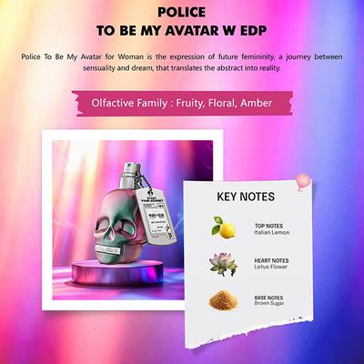 Police To Be My Avatar For Woman Eau De Parfum 125 ml - Women Perfumes (Edt/Edp)