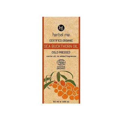 HM Herbal Me 100% Organic Sea Buckthorn Oil 50ml - Essential Oils