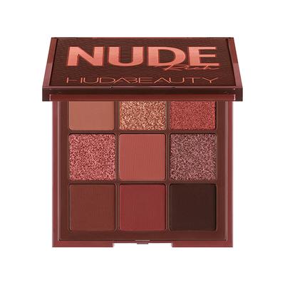 Huda Beauty Nude Obsessions Eyeshadow Palette (9X1.1G) Dark Nude 9.9 gm - Eye Shadow Palettes