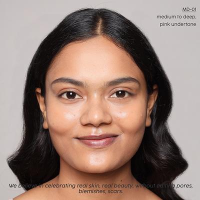 House Of Makeup Zoom In Crease-Free, Creamy Concealer - Medium-To-Deep Skin Tone (MD01) 6 ml - Concealer