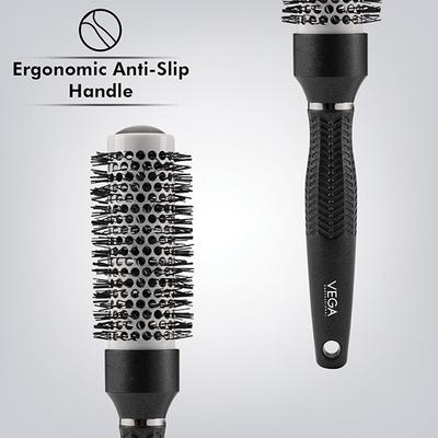 Vega Professional Ceramix Shine Blow Dry Round Brush (32mm Hair Brush) (VPPHB-02) 1's - Hair Brushes