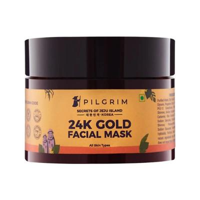 Pilgrim 24Kgold Facial Mask 50 gm - Masks & Peels