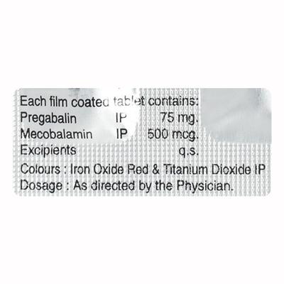 Gabawin M 75mg Tablet 10'S - Neuropathic Pain-Dru