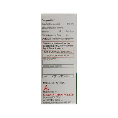 BOTAS 1.5% Ophthalmic Solution 5ml - Eye conditions-Oph