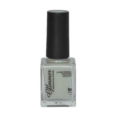 Glimmer Premium Nail Enamel Pastel Olive 10 ml - Nail Polish