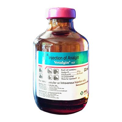 VETALGIN (VET) Injection 33ml - Veterinary-Pharma