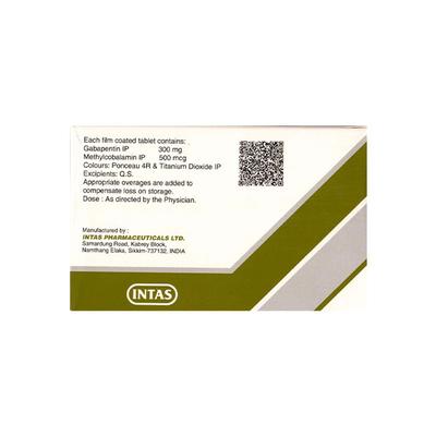 GABAPIN ME Tablet 15's - Neuropathic Pain-Dru