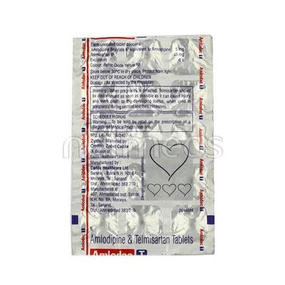 Amlodac T Tablet 15'S - Hypertension-Ana