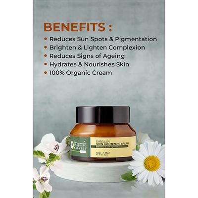Organic Harvest Activ Skin Lightening Cream 50 gm - Face Creams