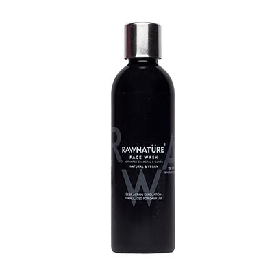 Raw Nature Face Wash - Activated Charcoal & Quinoa 100 gm - Face Wash & Cleansers