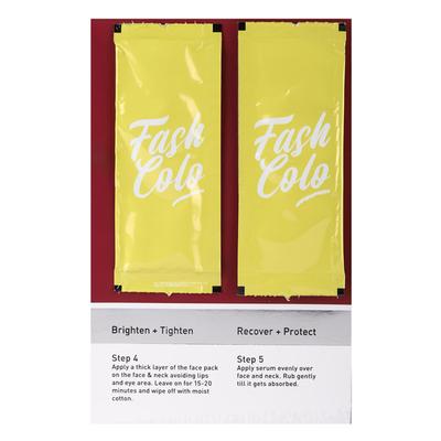 Fashion Colour Insta Glow Facial Kit (On The Go) 125 gm - Facial Kits