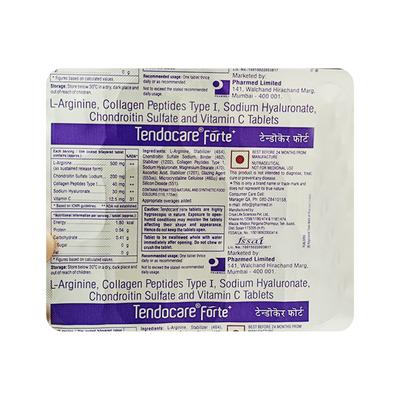 Tendocare Forte Tablet 15'S - Supplements-Sup